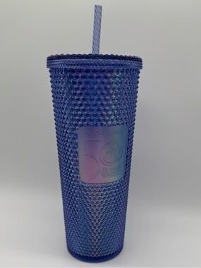 Starbucks Disney World 50th Anniversary Studded Tumbler Iridescent 24oz